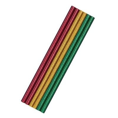 Karštų klijų pistoletas su blizgučiais 190x7mm - karštų klijų