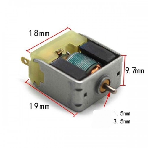 Mini variklis - 6200 APS/MIN - 3 V NUOLATINĖ SROVĖ - žaislams