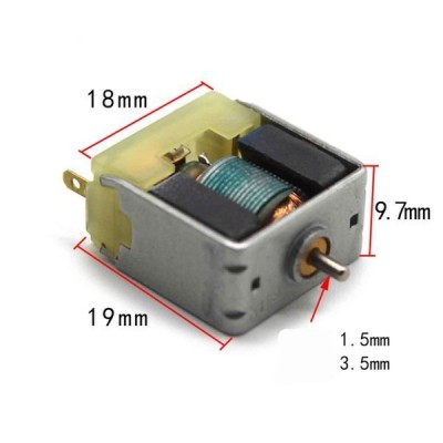 Mini variklis - 6200 APS/MIN - 3 V NUOLATINĖ SROVĖ - žaislams