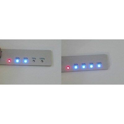 14.4V 4s akumuliatoriaus matuoklis - Įtampos matavimo valdymo