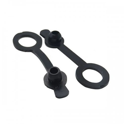 DC 2.1/5.5 lizdo dulkėtas dangtelis - Vandeniui atsparus