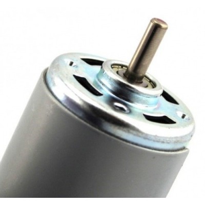 Nuolatinės srovės 24 V variklis - 895 klasė - 5 mm ašis - 10000