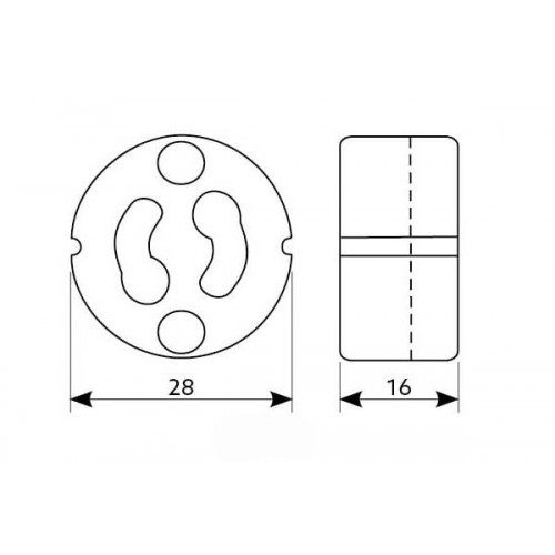 GU10 jungties lizdas - keraminis šviestuvas LED lemputėms ir GU10 jungties lizdas - keraminis šviestuvas LED lemputėms ir