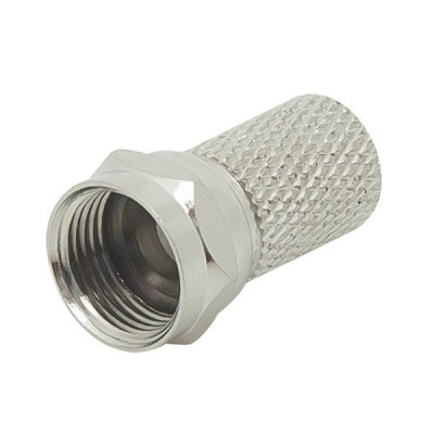 SAT "F" jungtis RG6 / 20 mm / 7,2 mm HQ - antenos