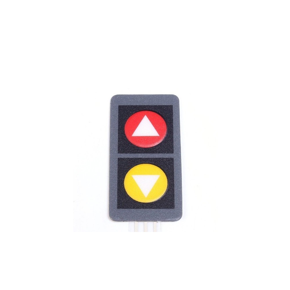 Membraninė klaviatūra DC12V - 2 x 2 klavišai su rodyklėmis - Membraninė klaviatūra DC12V - 2 x 2 klavišai su rodyklėmis -