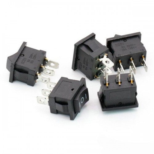 Klavišinis jungiklis KCD1 - įjungimo / išjungimo / įjungimo Klavišinis jungiklis KCD1 - įjungimo / išjungimo / įjungimo