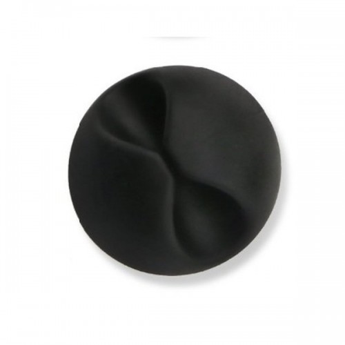 Kabelių organizatorius - 28x15mm -10vnt - lipnus spaustukas -