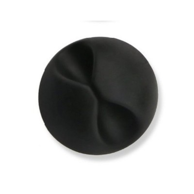 Kabelių organizatorius - 15x8 mm - 10 vnt - lipnus spaustukas -