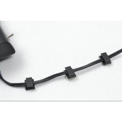 3M lipnus spaustukas 12x3x9,5 mm - 10 vnt. baltos spalvos -