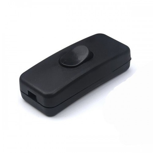 Kabelio jungiklis - juodas - ON-OFF - lempos Kabelio jungiklis - juodas - ON-OFF - lempos