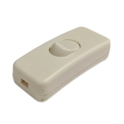 Kabelio jungiklis - juodas - ON-OFF - lempos