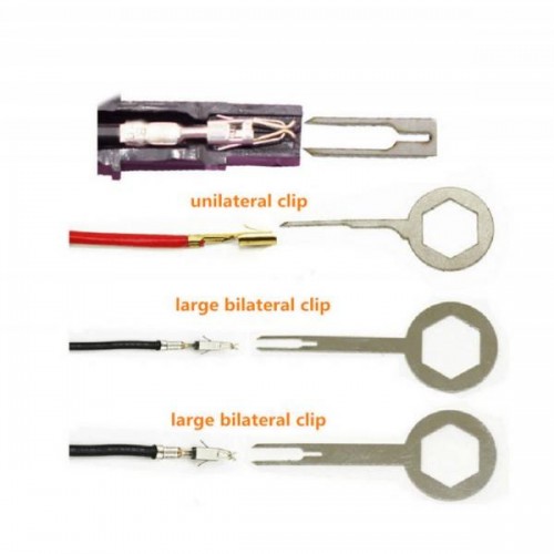 PIN kontaktų šalinimo priemonės - 3 vnt - veržliarakčių