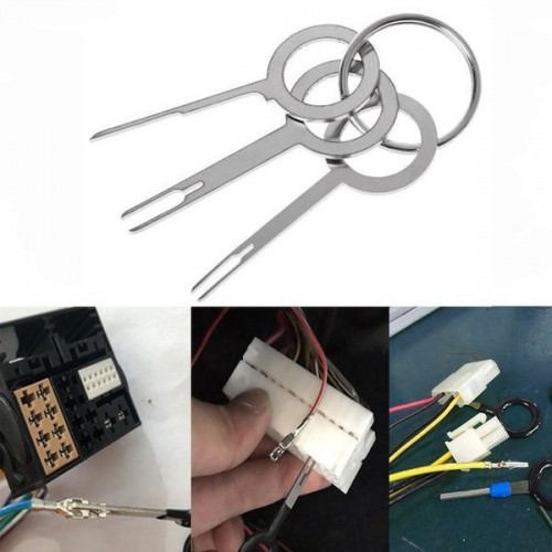 PIN kontaktų šalinimo priemonės - 3 vnt - veržliarakčių