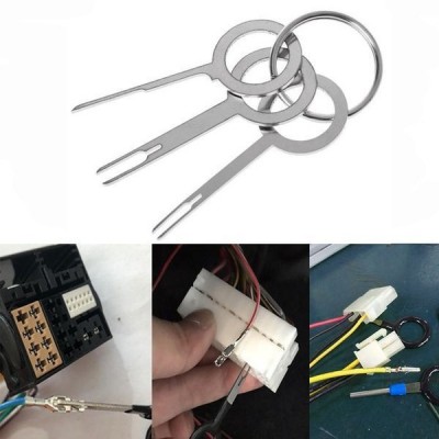 PIN kontaktų šalinimo priemonės - 3 vnt - veržliarakčių