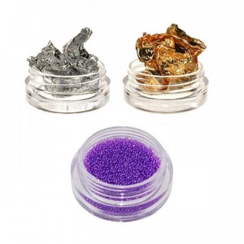 Plastikinė talpyklė 3ml - užsukamas indelis dekoracijoms su Plastikinė talpyklė 3ml - užsukamas indelis dekoracijoms su