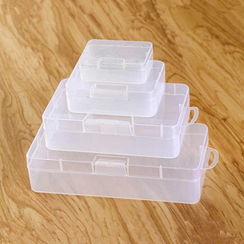 Organizatorius - Plastikinė dėžutė 67x49x23mm - rakinamas