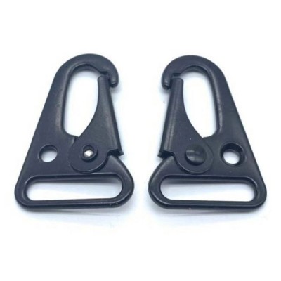 Molle metalinis kabliukas - 24 mm - diržo spaustukas -