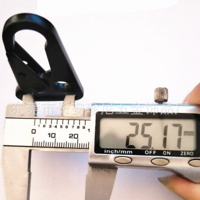 Molle metalinis kabliukas - 24 mm - diržo spaustukas -