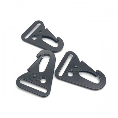 Molle metalinis kabliukas - 24 mm - diržo spaustukas -