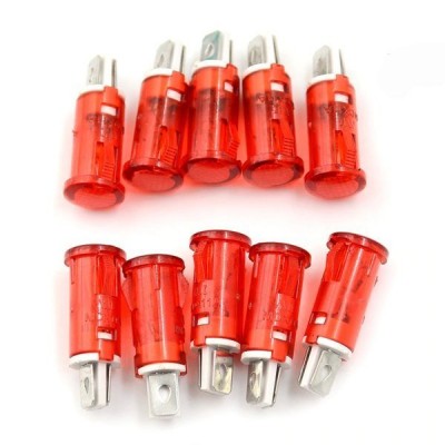 Kontrolinė lemputė - MDX-11A - raudona - LED indikatoriaus