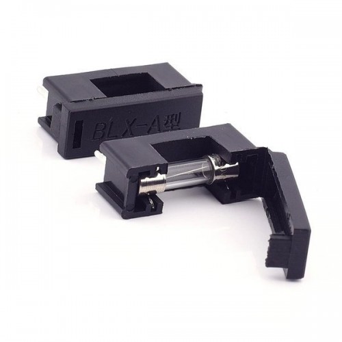 Stiklinis saugiklio laikiklis 5x20 mm -BLX-A-SAUGIKLIS - Stiklinis saugiklio laikiklis 5x20 mm -BLX-A-SAUGIKLIS -