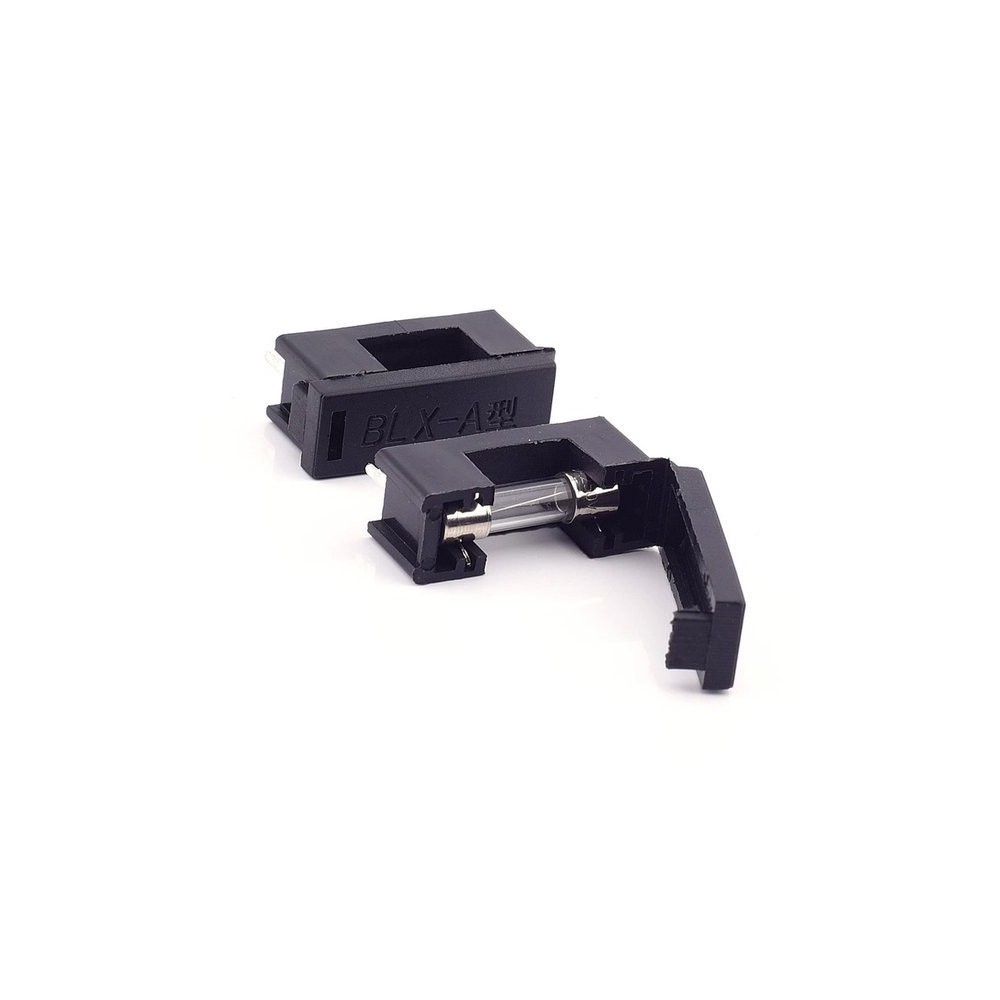 Stiklinis saugiklio laikiklis 5x20 mm -BLX-A-SAUGIKLIS - Stiklinis saugiklio laikiklis 5x20 mm -BLX-A-SAUGIKLIS -