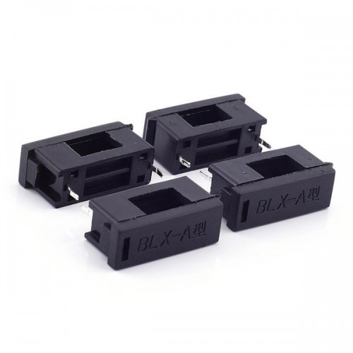 Stiklinis saugiklio laikiklis 5x20 mm -BLX-A-SAUGIKLIS - Stiklinis saugiklio laikiklis 5x20 mm -BLX-A-SAUGIKLIS -