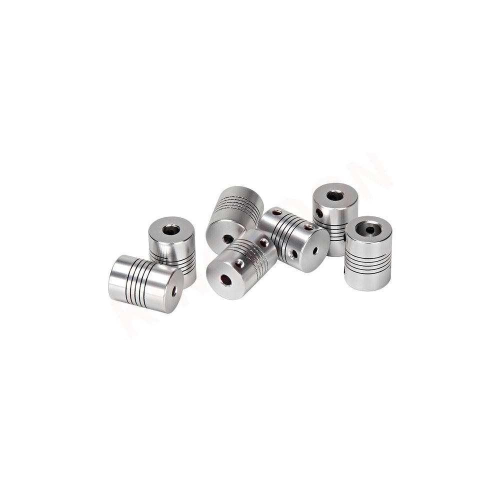 Lanksti jungtis 5/6 mm - aliuminio jungtis 3D spausdintuvui-
