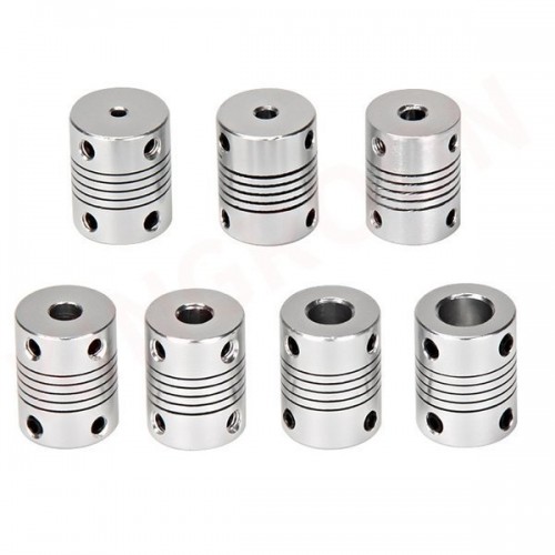 Lanksti jungtis 5/10 mm - aliuminio jungtis 3D spausdintuvui-