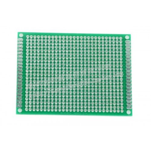 PCB plokštė 60x80 mm - dvipusis PCB - prototipų