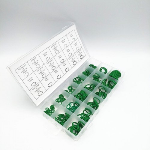 Tarpiklių rinkinys 270vnt - žalias - Universalūs O-žiedai 5 Tarpiklių rinkinys 270vnt - žalias - Universalūs O-žiedai 5