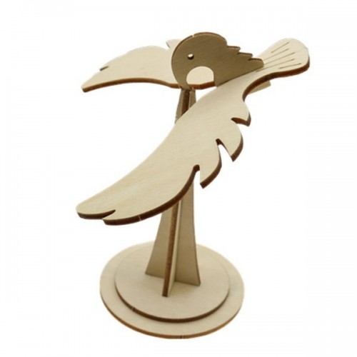 Balansavimo žaislas vaikams - Medinis paukštis - PASIDARYK PATS Balansavimo žaislas vaikams - Medinis paukštis - PASIDARYK PATS