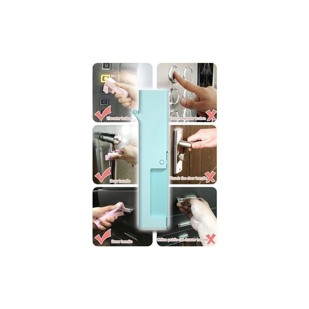 Bekontakčio durų atidarymo asistentas - mėlyna - nešiojamasis Bekontakčio durų atidarymo asistentas - mėlyna - nešiojamasis