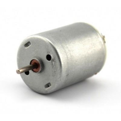 Nuolatinės srovės 3 šepetėlių variklis-6V - 270 s - 7 mm ašis -