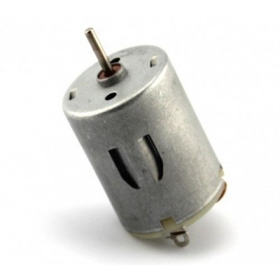 Nuolatinės srovės 3 šepetėlių variklis-6V - 270 s - 7 mm ašis -