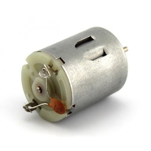 Nuolatinės srovės 3 šepetėlių variklis-6V - 270 s - 7 mm ašis -