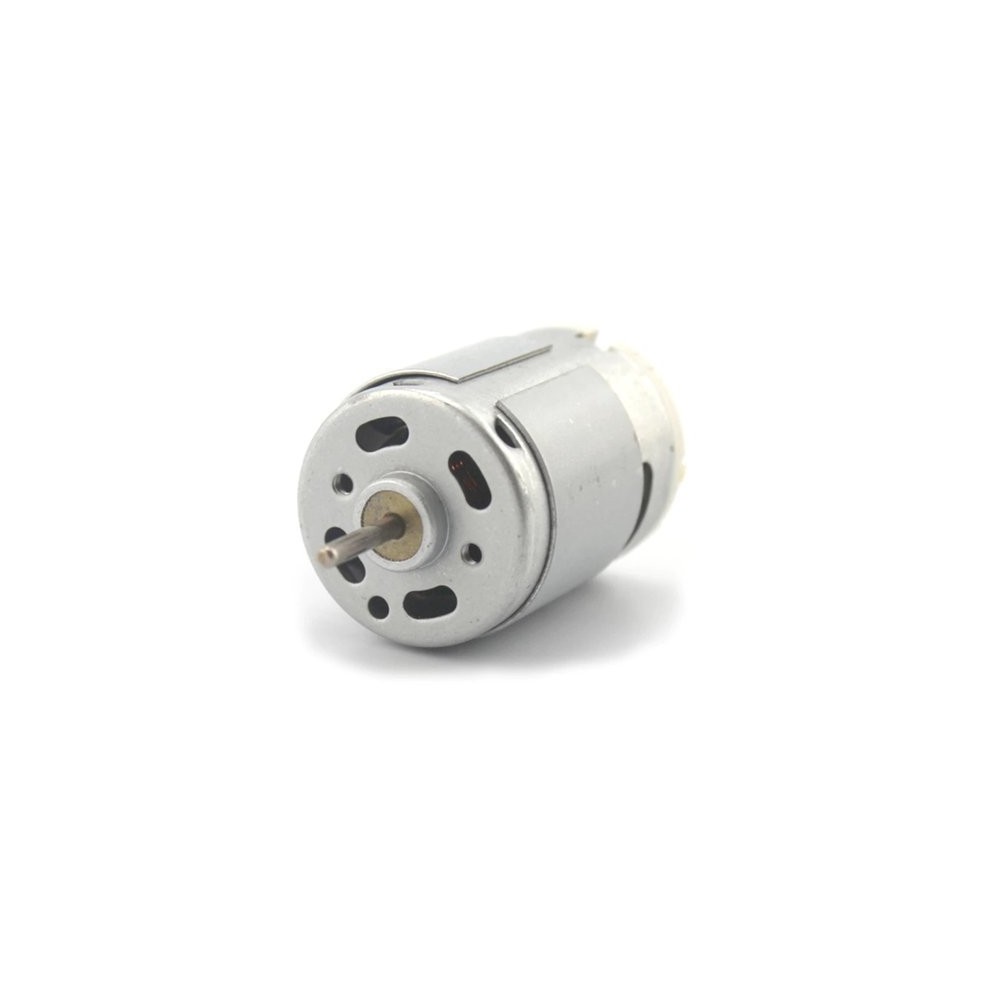 Nuolatinės srovės 3 šepetėlių variklis-6V - 380 s - 13 mm ašis