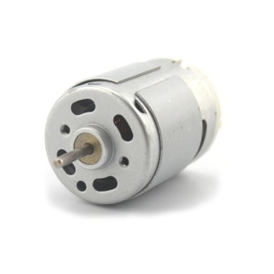 Nuolatinės srovės 3 šepetėlių variklis-6V - 380 s - 13 mm ašis