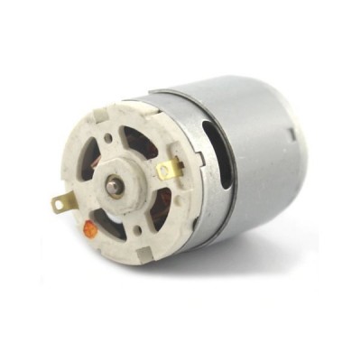 Nuolatinės srovės 3 šepetėlių variklis-6V - 380 s - 13 mm ašis
