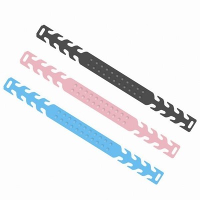 Kaukės spaustukas - Silikoninis kaukės laikiklis - spalvų