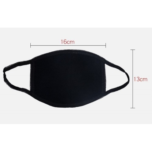 Apsauginė kaukė 2-sluoksniuotas - balta - daugkartinio Apsauginė kaukė 2-sluoksniuotas - balta - daugkartinio