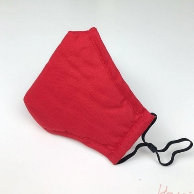 Apsauginė kaukė 4-sluoksniuotas - raudona - su kišenėle PM2,5