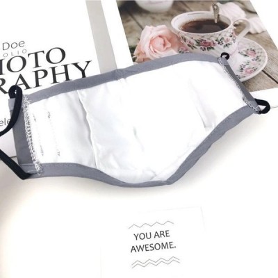 Apsauginė kaukė 4-sluoksniuotas - raudona - su kišenėle PM2,5