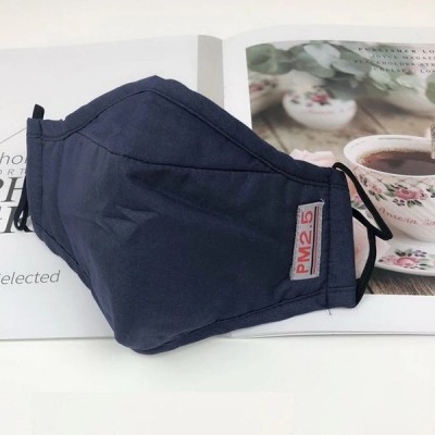 Apsauginė kaukė 4-sluoksniuotas - raudona - su kišenėle PM2,5