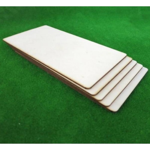 Fanera 2 mm 200x100 mm - suapvalinta lenta, skirta raižyti ir Fanera 2 mm 200x100 mm - suapvalinta lenta, skirta raižyti ir