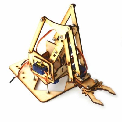 Roboto ranka 4 DOF - PASIDARYK PATS - modelį, pagrįstą