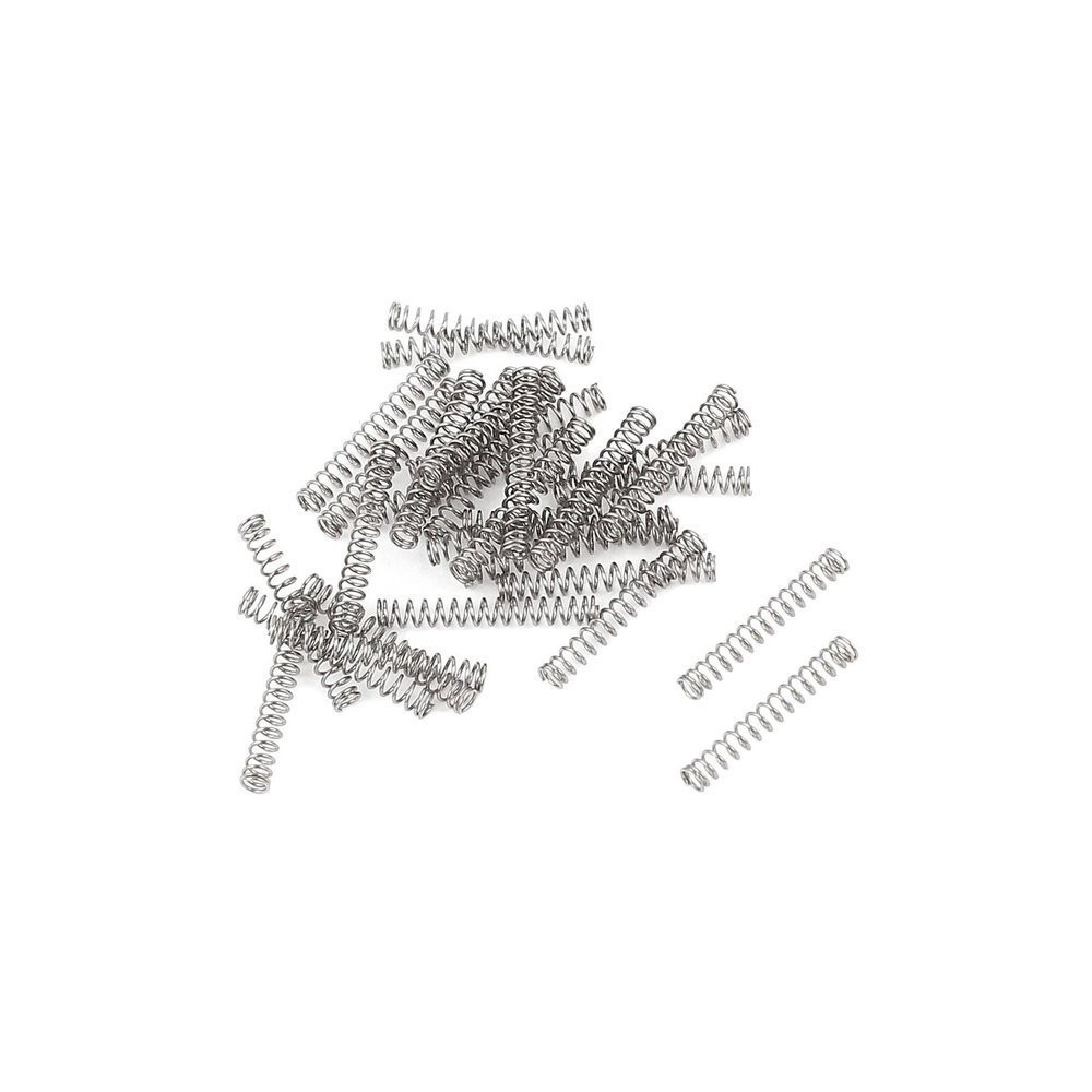 Suspaudimo spyruoklė 25x3,4 mm - 20 vnt - iš nerūdijančio