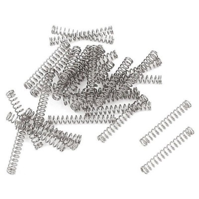 Suspaudimo spyruoklė 25x3,4 mm - 20 vnt - iš nerūdijančio