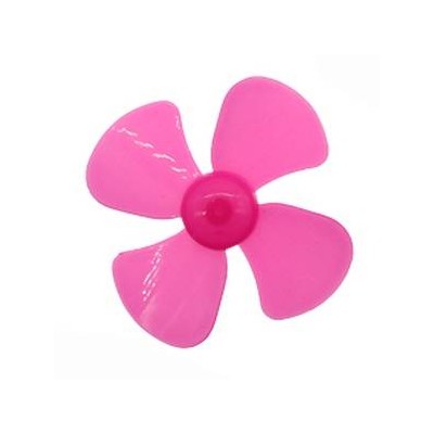 4 menčių sraigtas 40x2 mm - rožinė - mini vėjo turbinai -