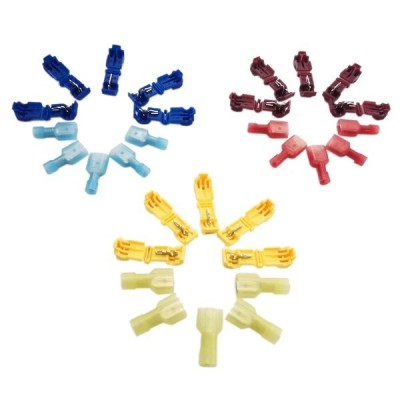 5 vnt. greitų-jungtys ir adapteriai - mėlyna - Kabelio